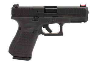 Glock 44 G44 Compact 22lr Pistol features a steel and polymer hybrid slide to reduce weight. Includes two 10 round magazines and multiple backstraps.
